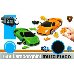 3D CARS - Lamborghini Murcielago (żółty) - poziom 4/4