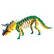  Triceratops - kolorowe puzzle 3D