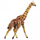 Żyrafa - kolorowe puzzle 3D