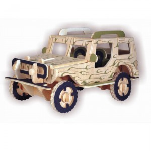 Jeep - puzzle 3D (C)